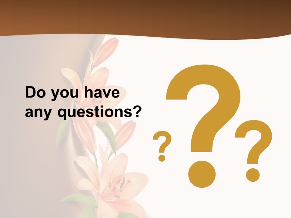 Wellness Bloom Woman PowerPoint Template