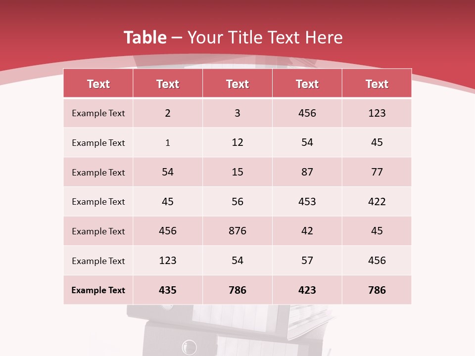 Clip Finance Information PowerPoint Template