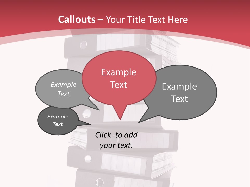 Clip Finance Information PowerPoint Template