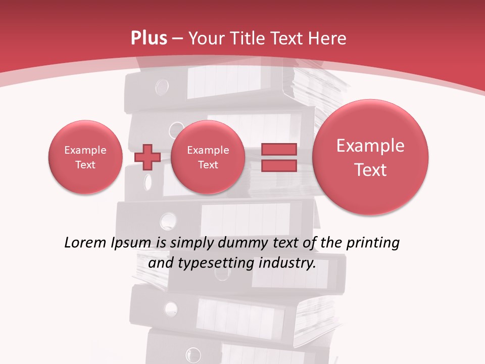 Clip Finance Information PowerPoint Template