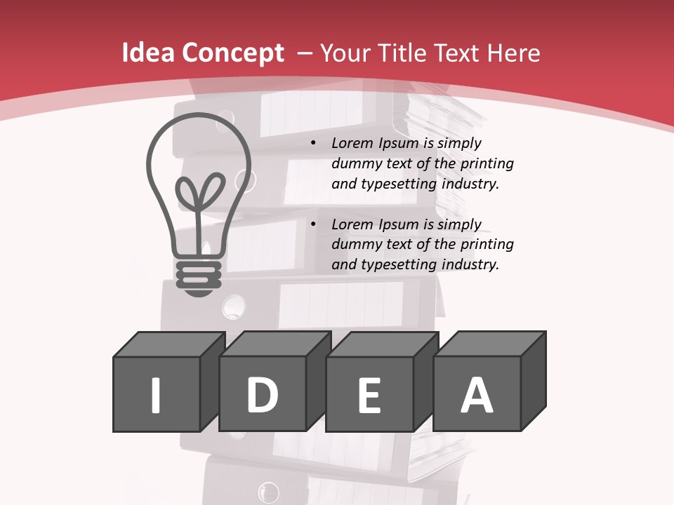 Clip Finance Information PowerPoint Template