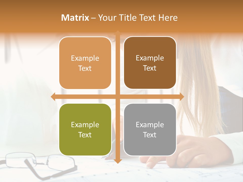 Standard Girl Windmill PowerPoint Template