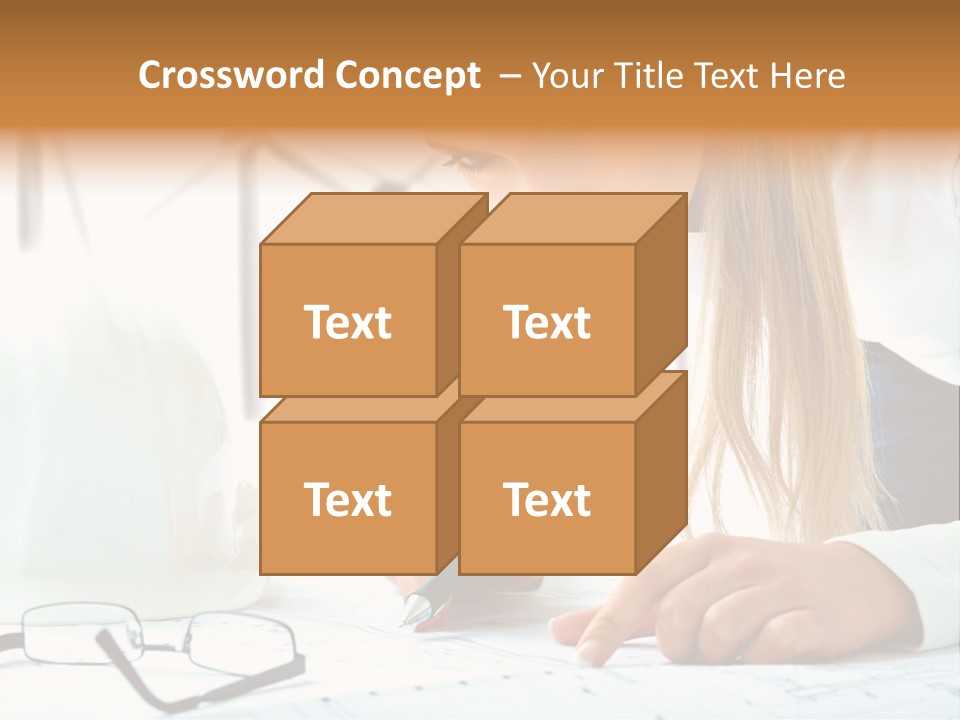 Standard Girl Windmill PowerPoint Template