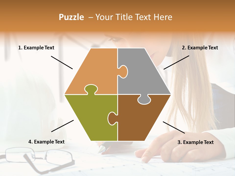 Standard Girl Windmill PowerPoint Template