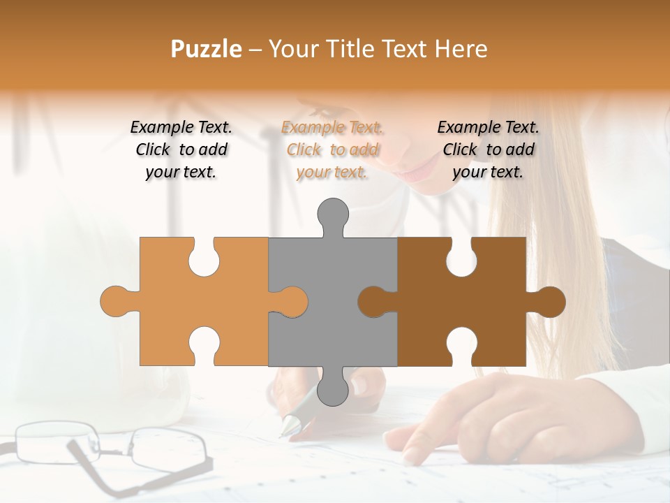 Standard Girl Windmill PowerPoint Template