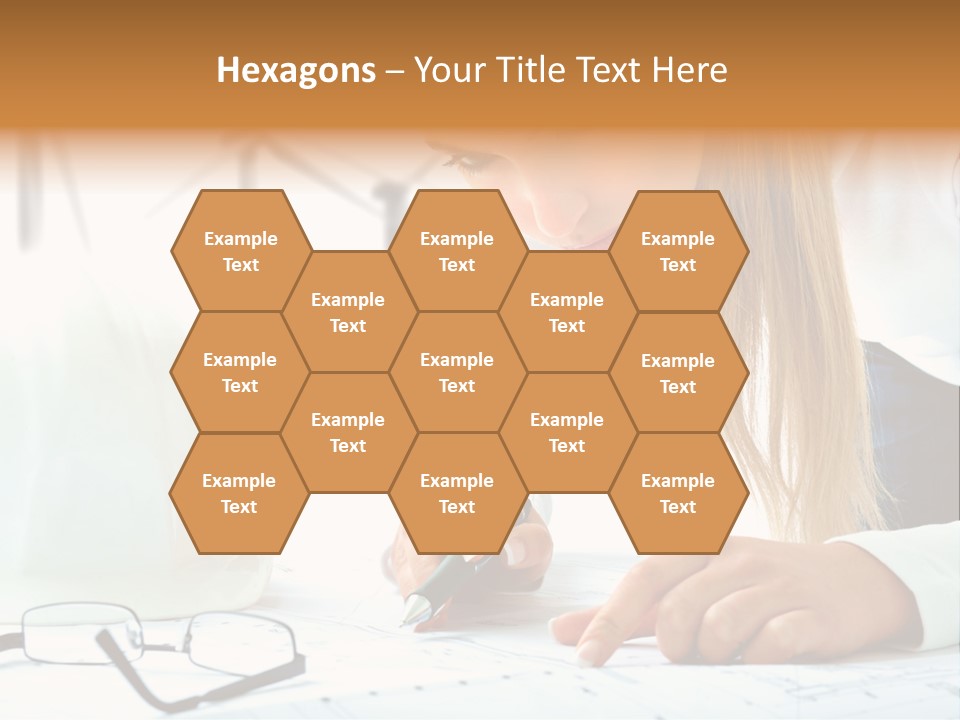 Standard Girl Windmill PowerPoint Template