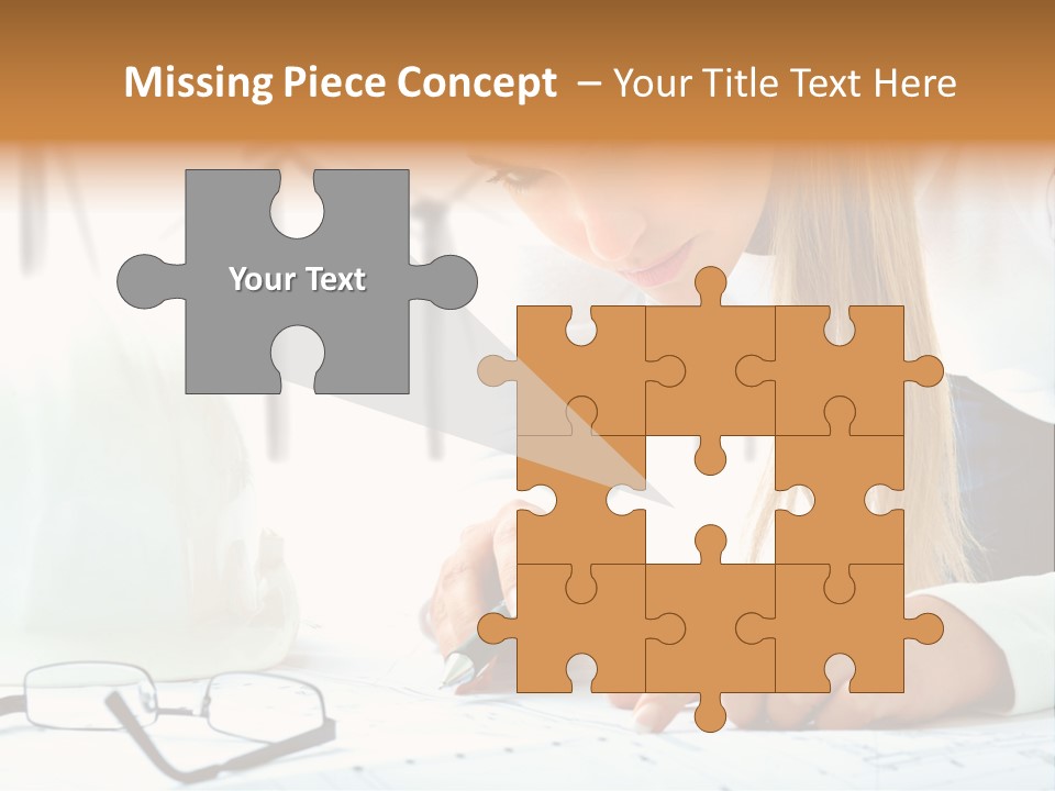 Standard Girl Windmill PowerPoint Template