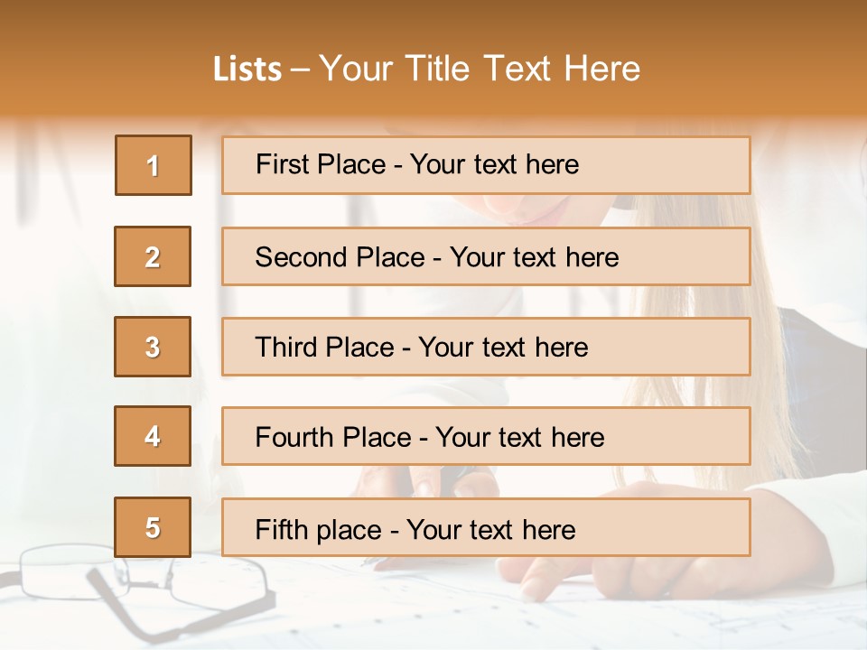 Standard Girl Windmill PowerPoint Template