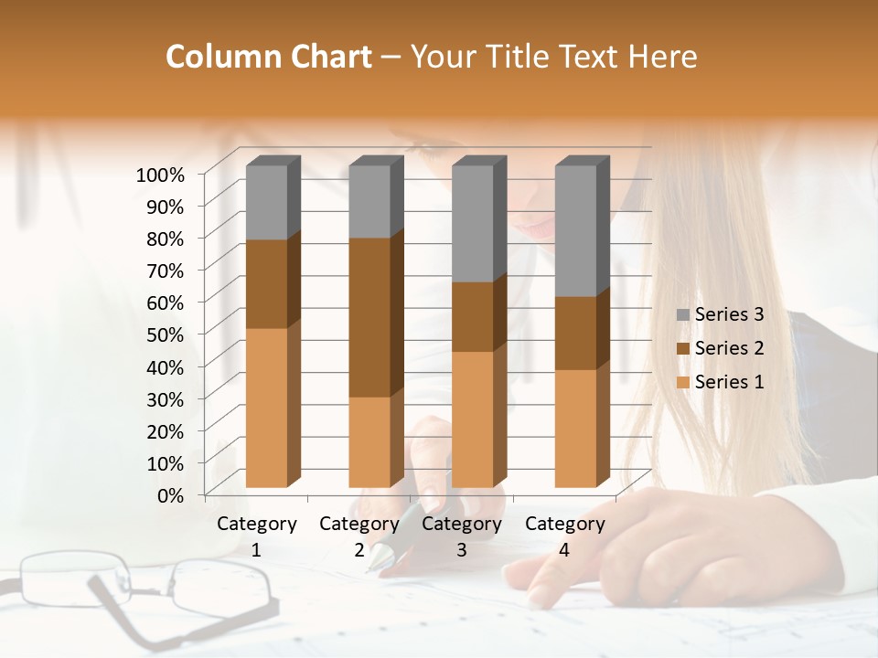 Standard Girl Windmill PowerPoint Template