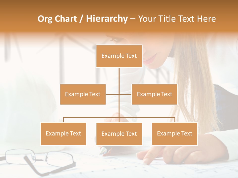 Standard Girl Windmill PowerPoint Template