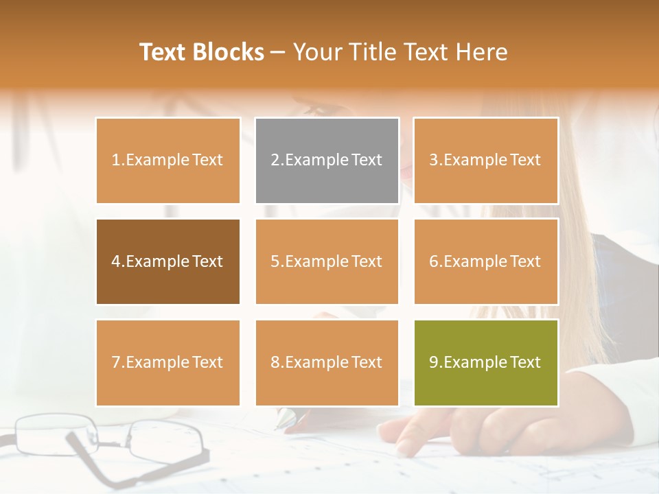 Standard Girl Windmill PowerPoint Template