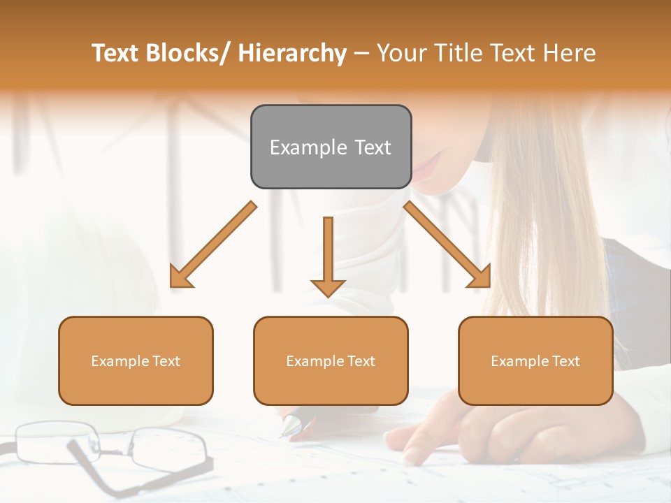 Standard Girl Windmill PowerPoint Template