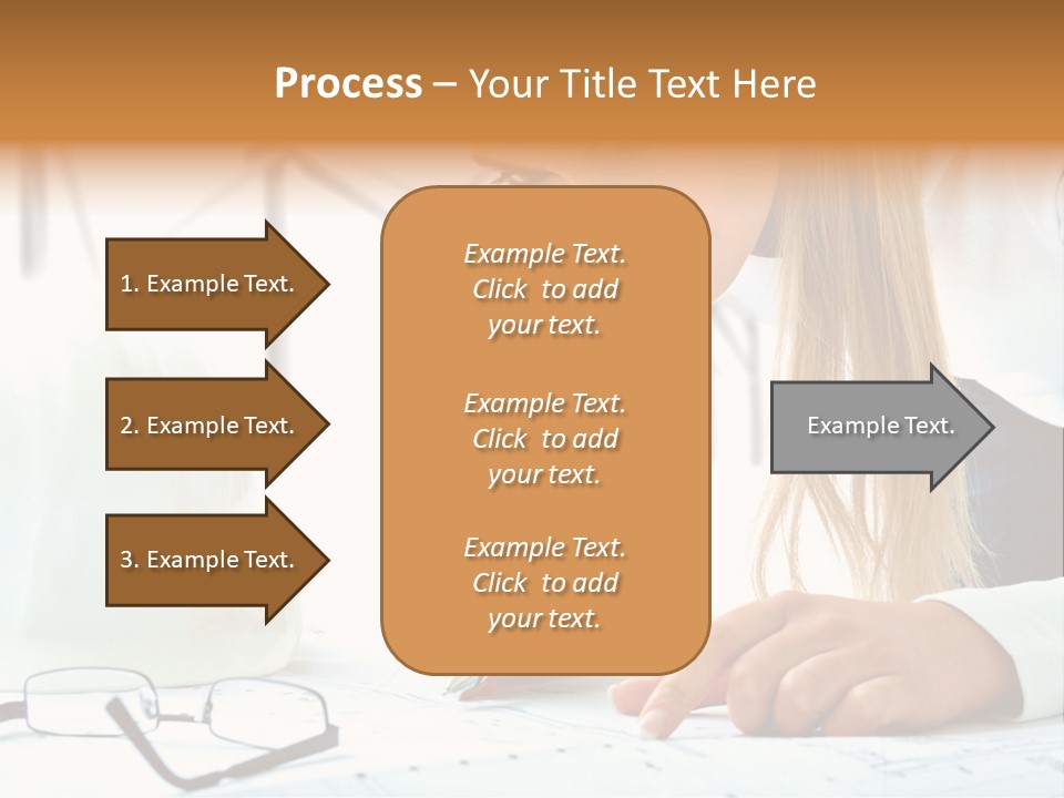Standard Girl Windmill PowerPoint Template
