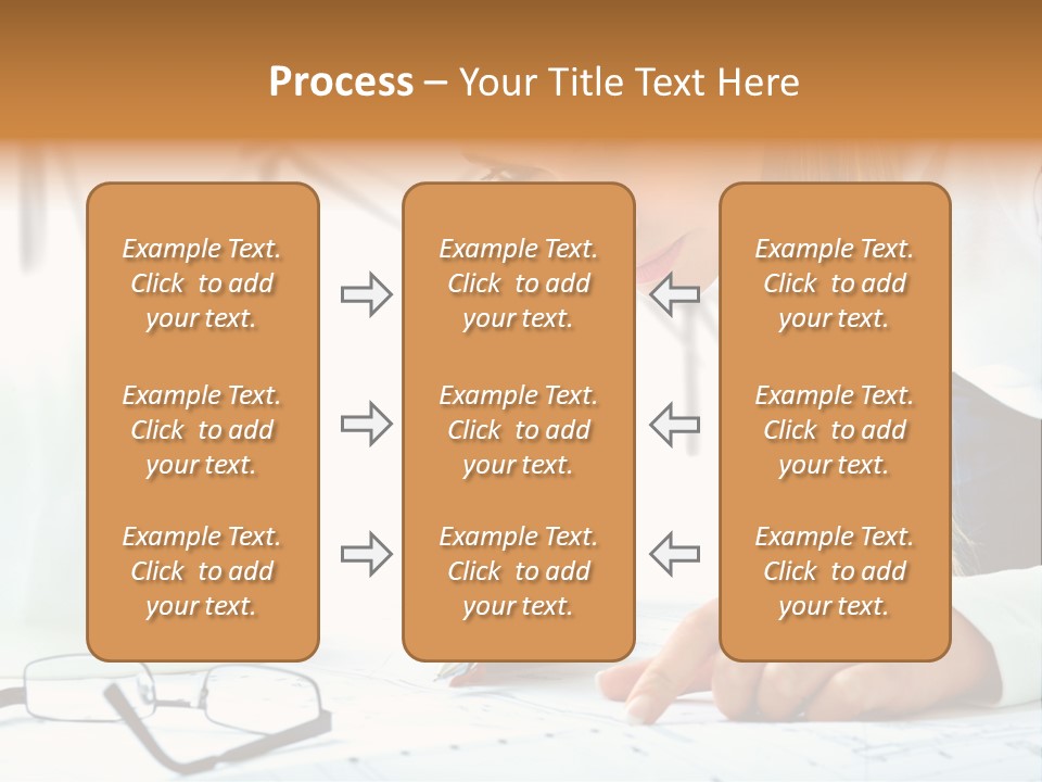 Standard Girl Windmill PowerPoint Template