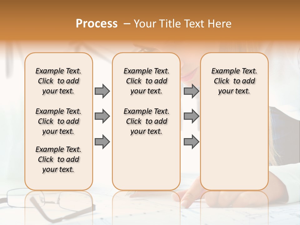 Standard Girl Windmill PowerPoint Template