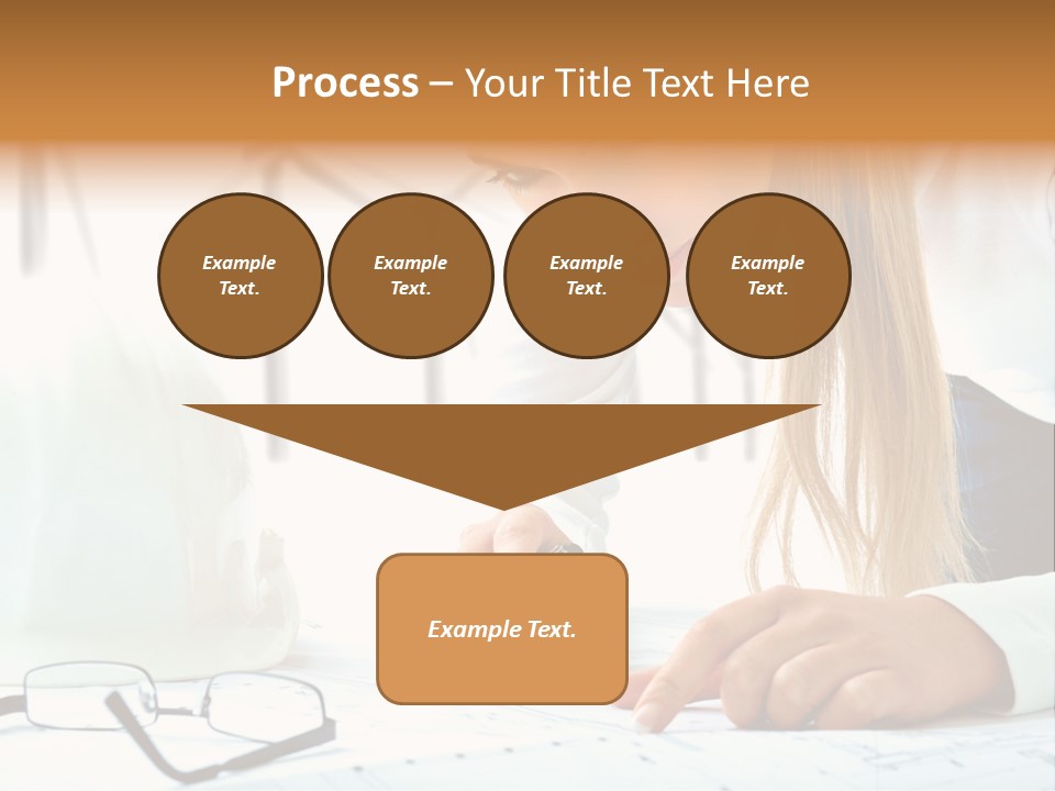 Standard Girl Windmill PowerPoint Template