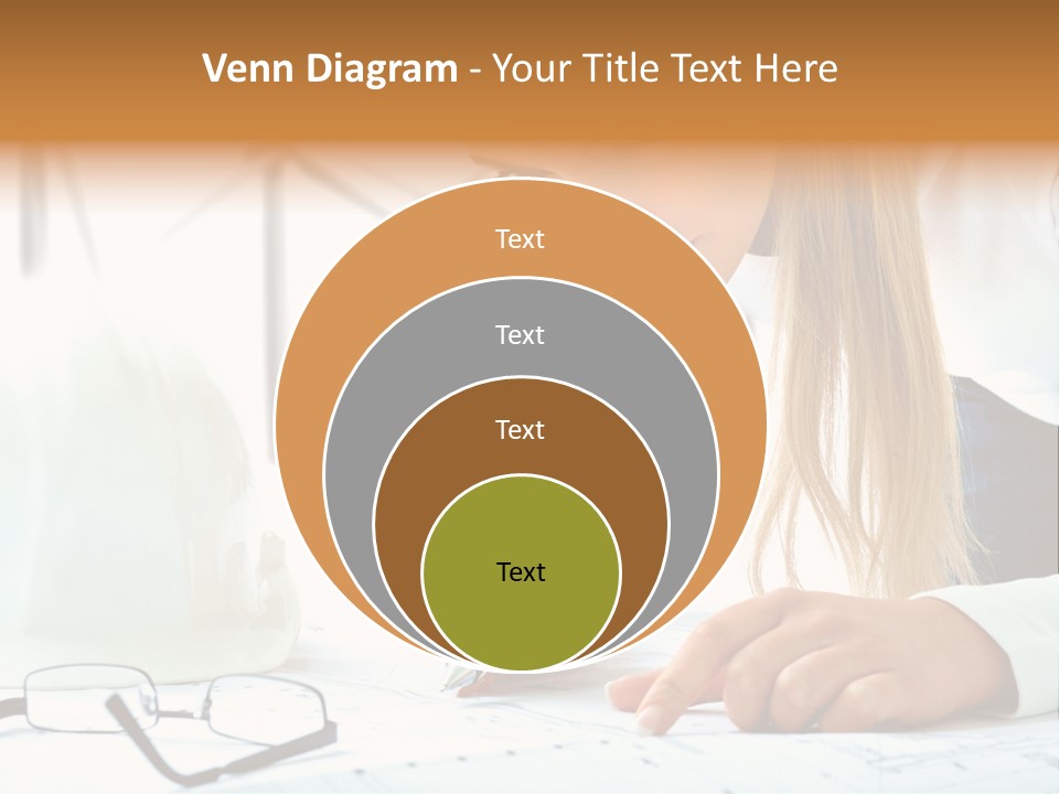 Standard Girl Windmill PowerPoint Template