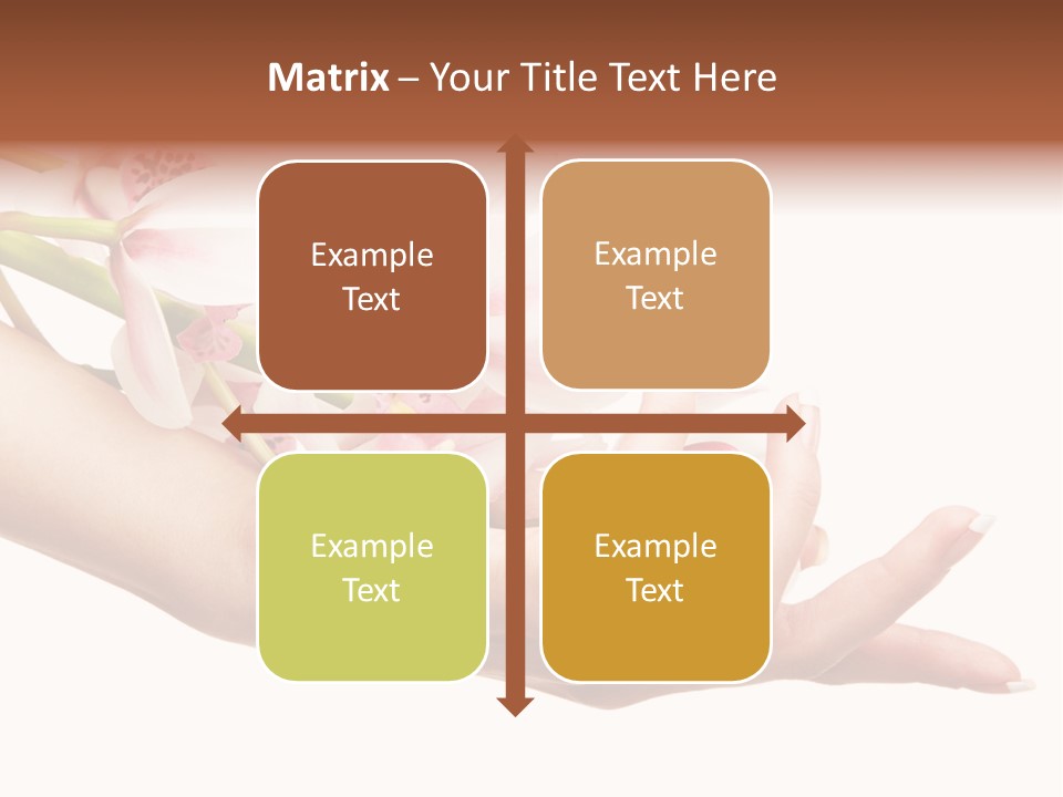 Clean Woman Feminine PowerPoint Template