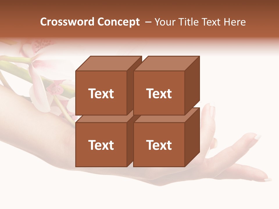 Clean Woman Feminine PowerPoint Template