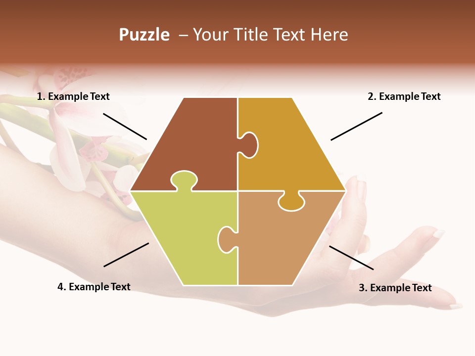 Clean Woman Feminine PowerPoint Template