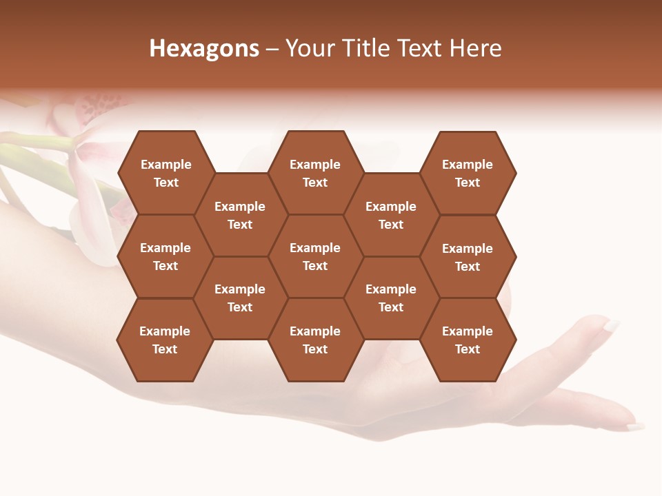 Clean Woman Feminine PowerPoint Template