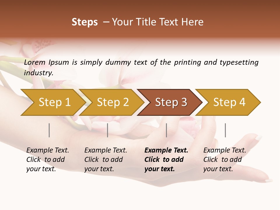 Clean Woman Feminine PowerPoint Template