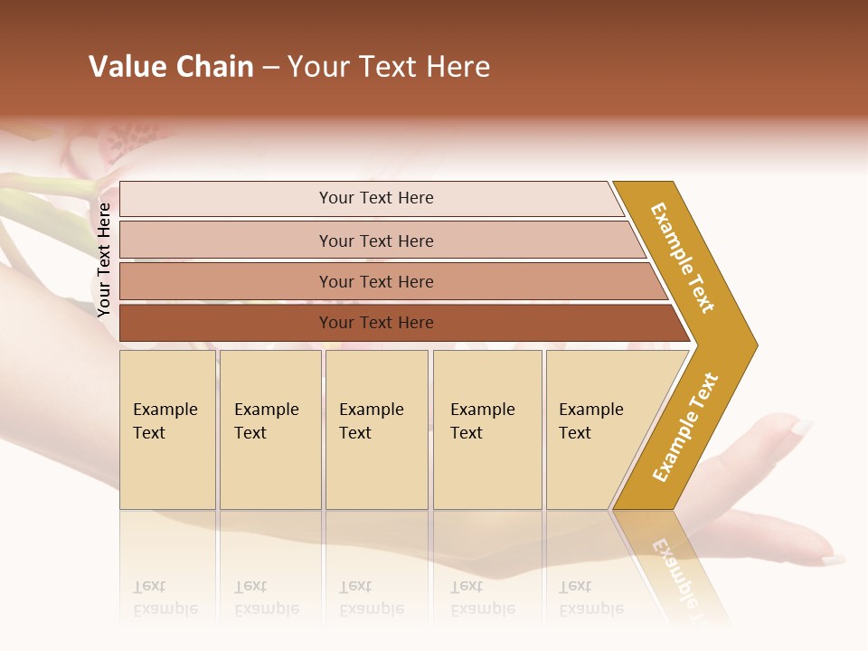 Clean Woman Feminine PowerPoint Template