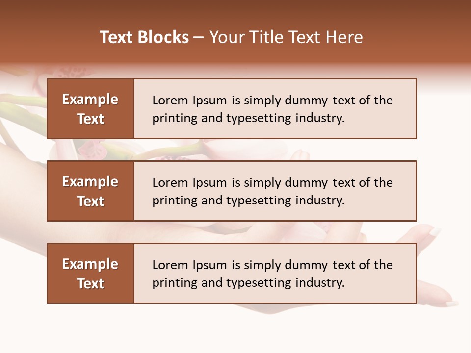 Clean Woman Feminine PowerPoint Template
