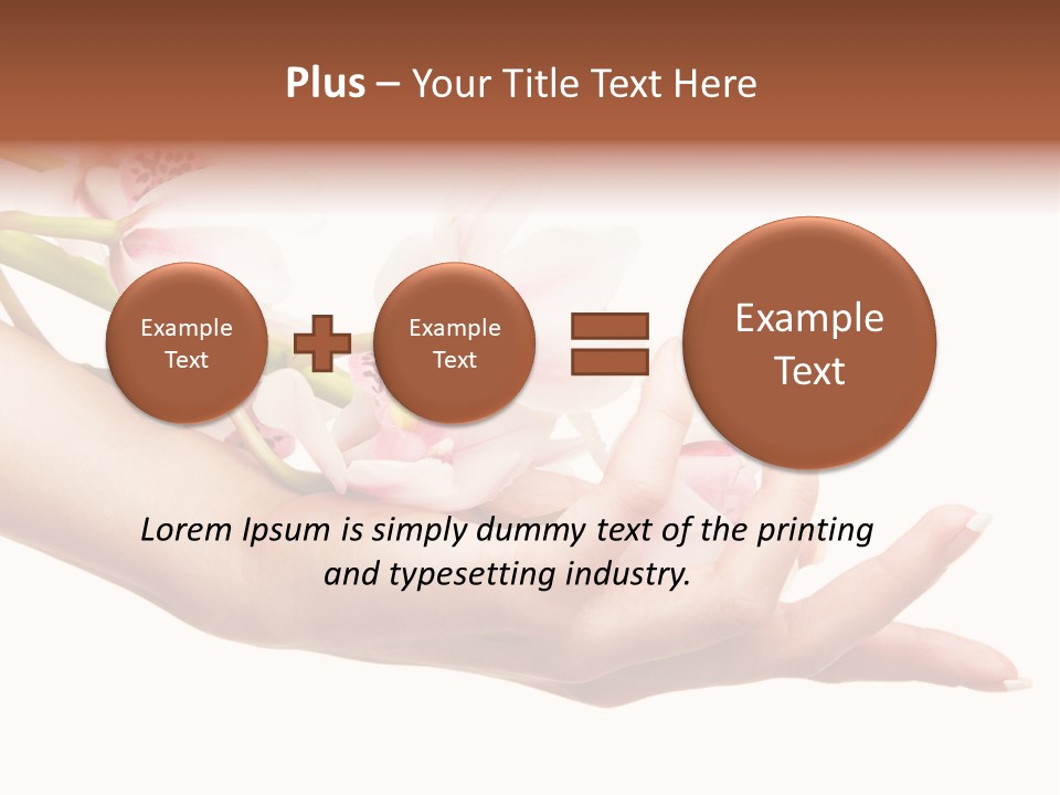 Clean Woman Feminine PowerPoint Template
