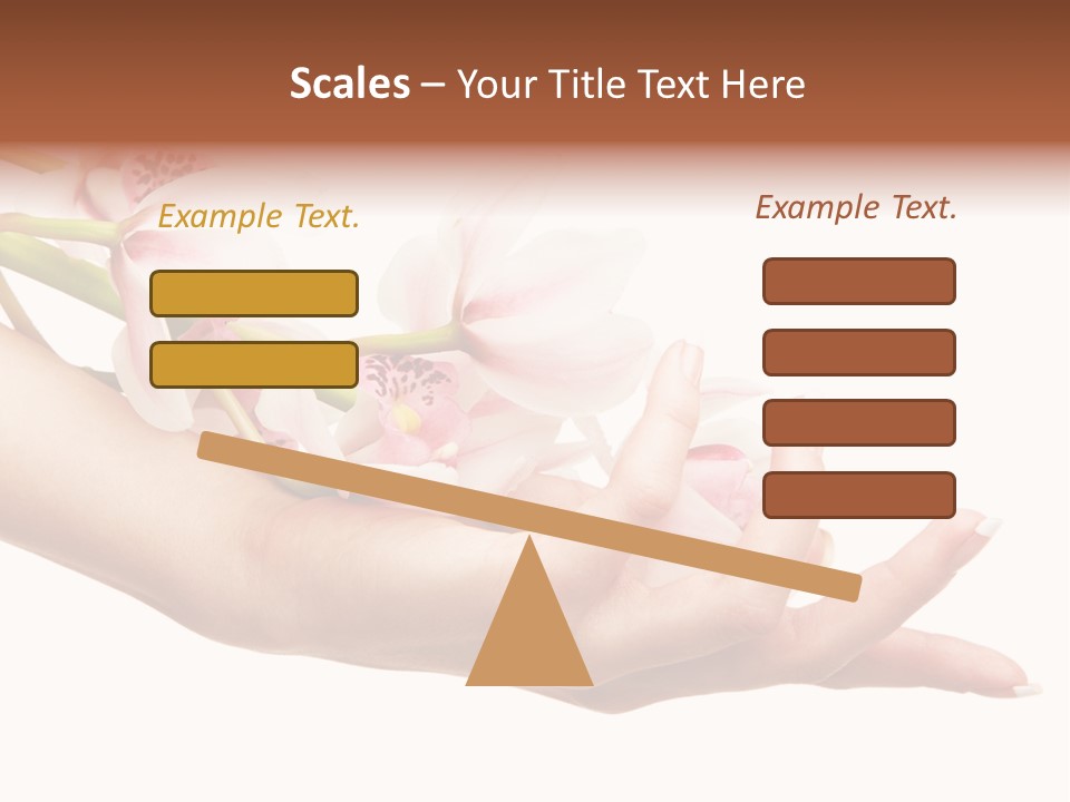 Clean Woman Feminine PowerPoint Template