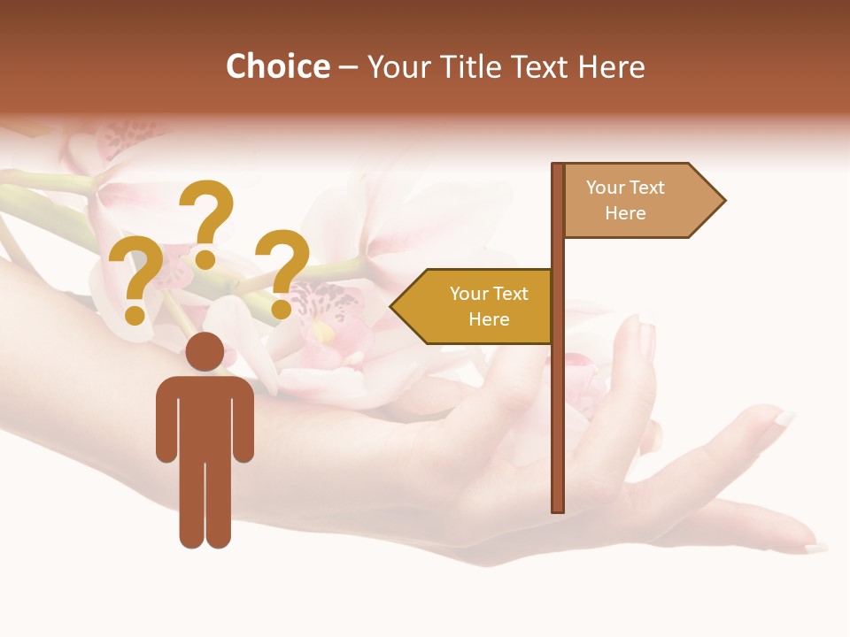 Clean Woman Feminine PowerPoint Template