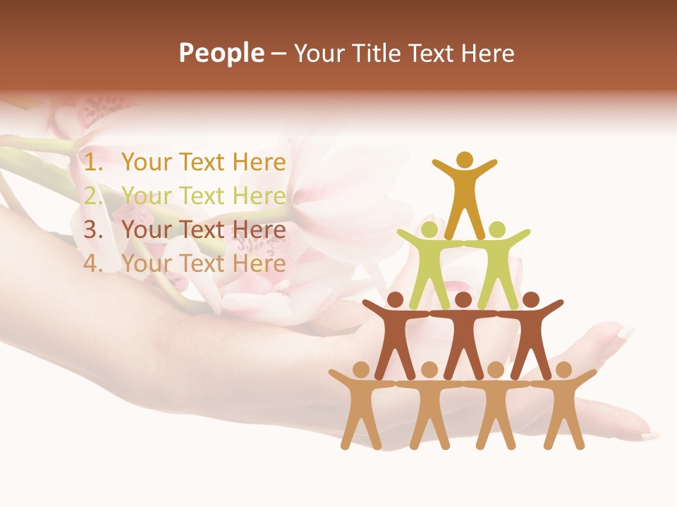 Clean Woman Feminine PowerPoint Template