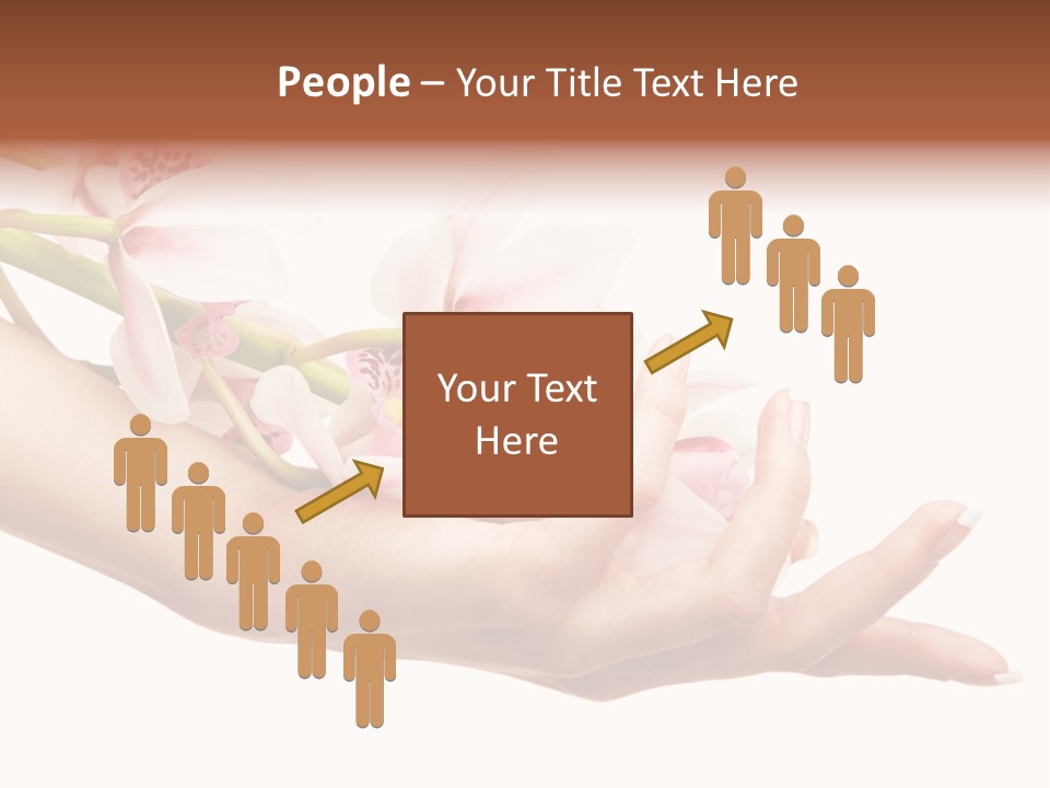 Clean Woman Feminine PowerPoint Template