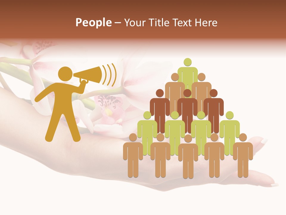 Clean Woman Feminine PowerPoint Template