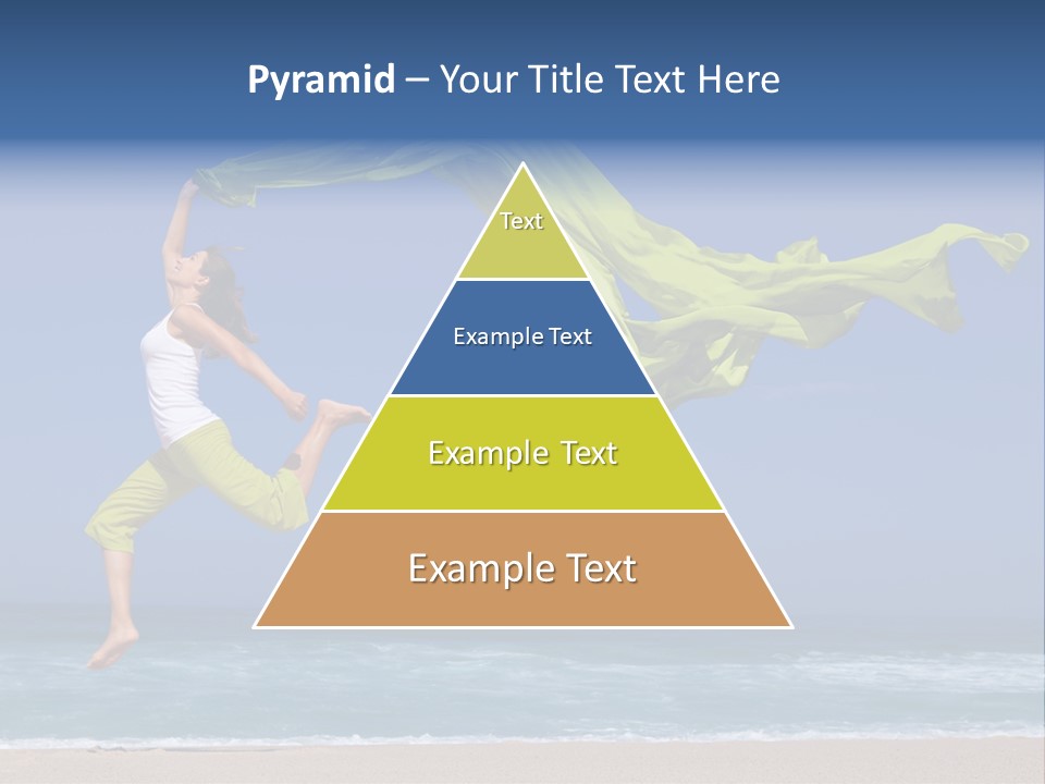 Nature Happy Beach PowerPoint Template