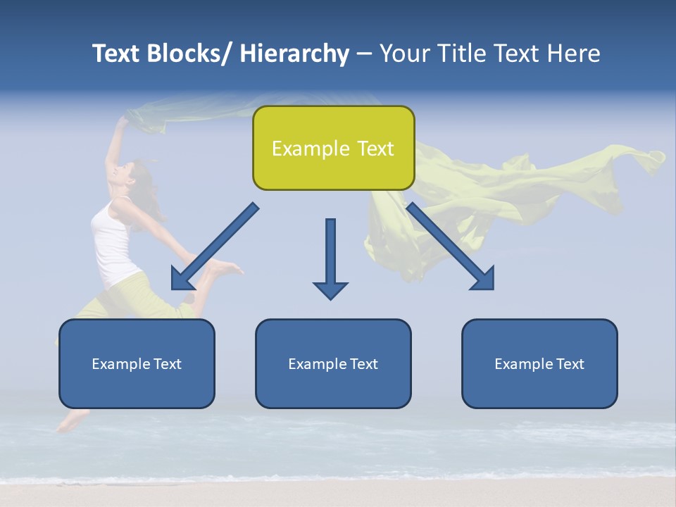 Nature Happy Beach PowerPoint Template