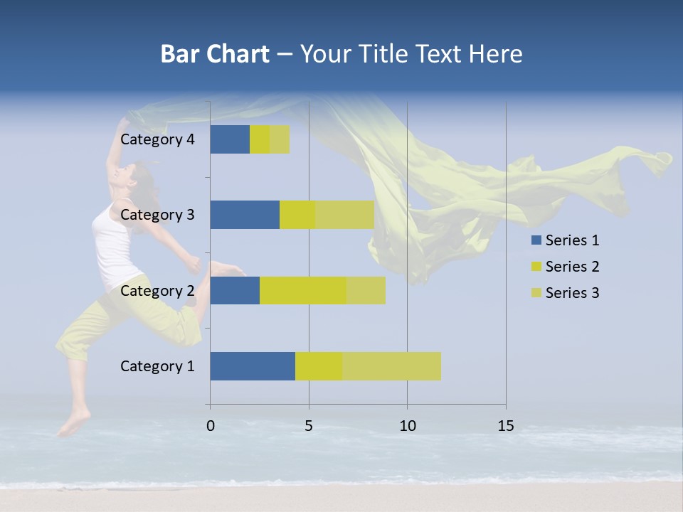 Nature Happy Beach PowerPoint Template