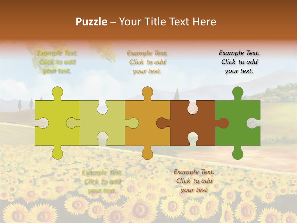 Rural Tuscany House PowerPoint Template