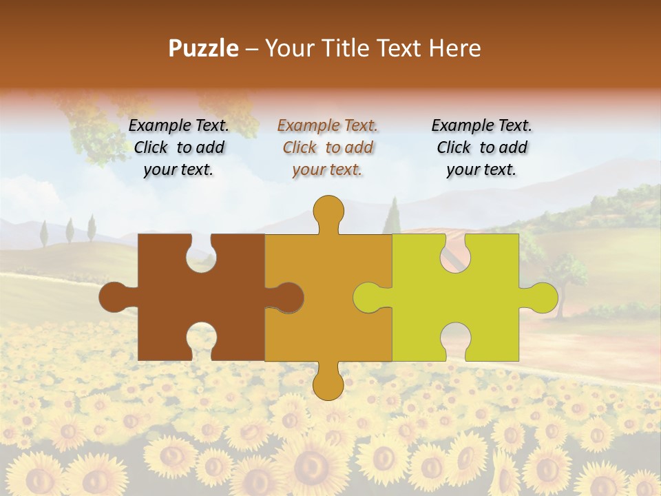 Rural Tuscany House PowerPoint Template