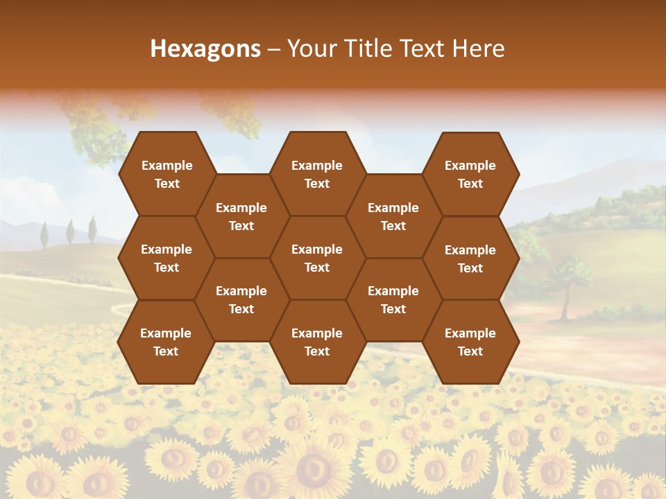 Rural Tuscany House PowerPoint Template