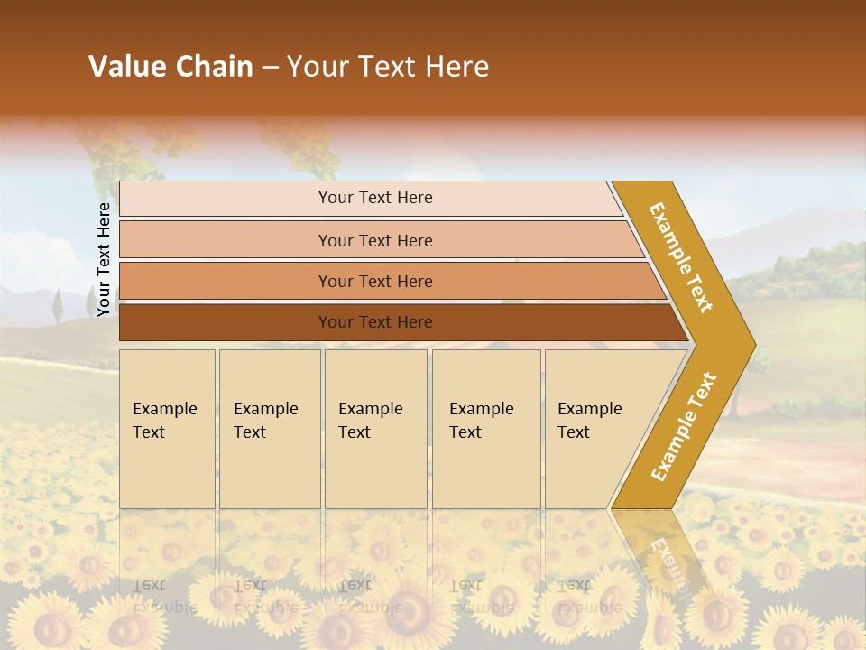 Rural Tuscany House PowerPoint Template