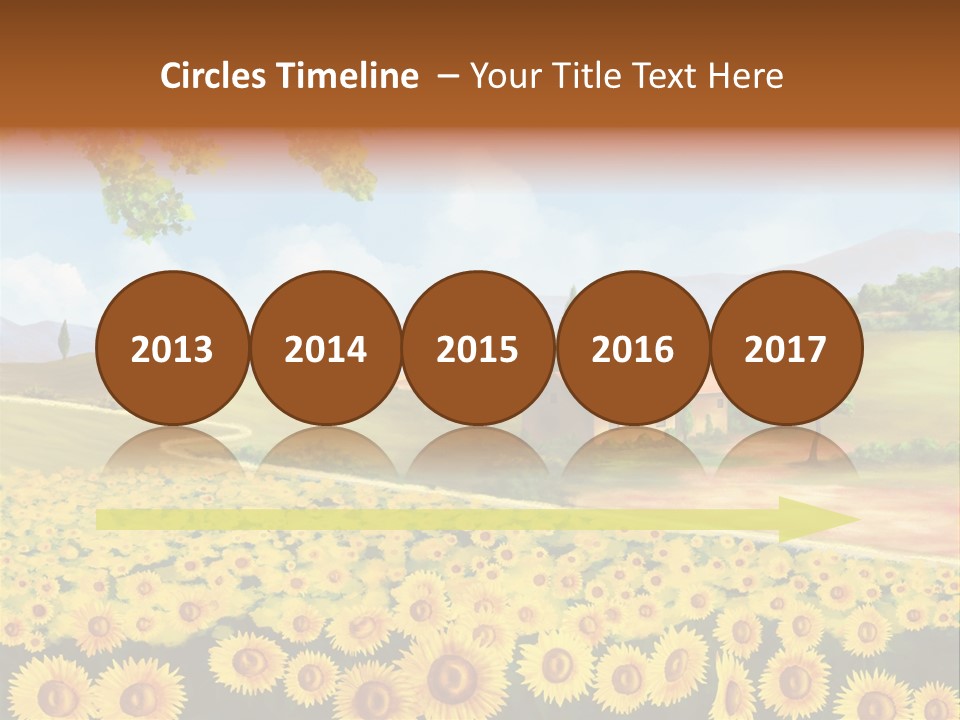 Rural Tuscany House PowerPoint Template