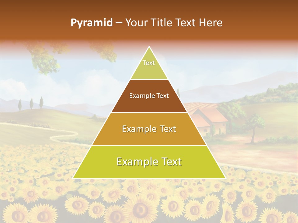 Rural Tuscany House PowerPoint Template