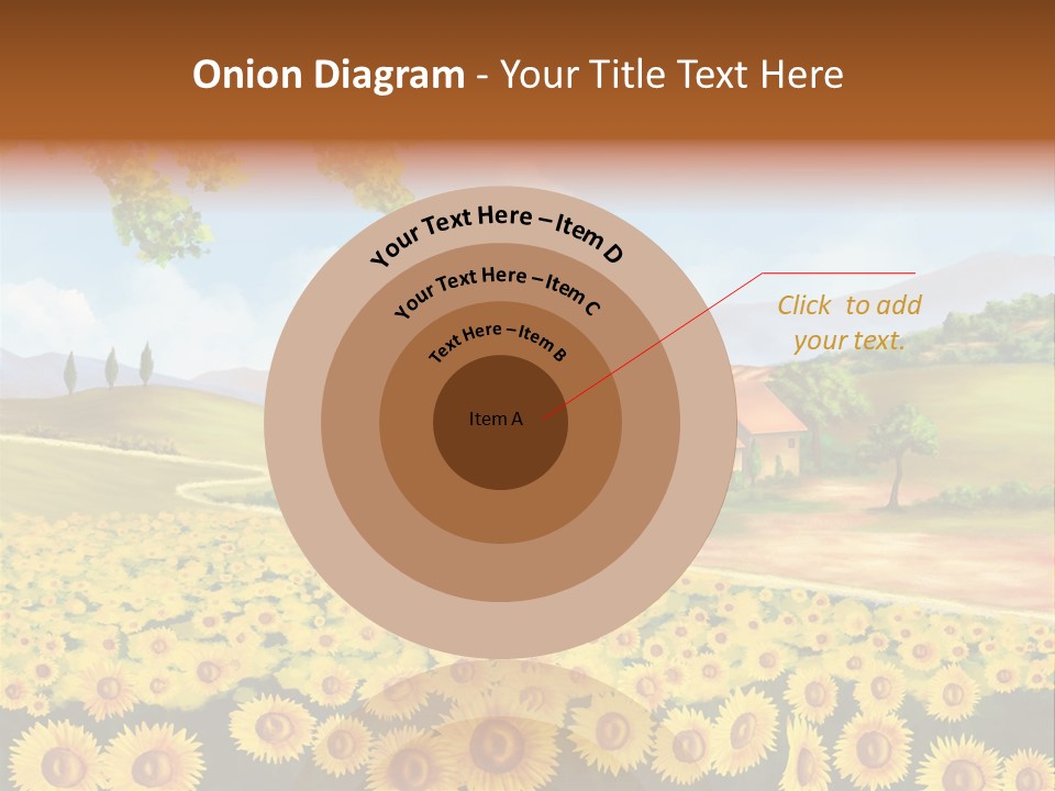 Rural Tuscany House PowerPoint Template