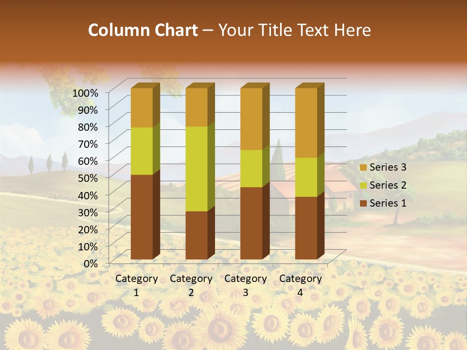 Rural Tuscany House PowerPoint Template
