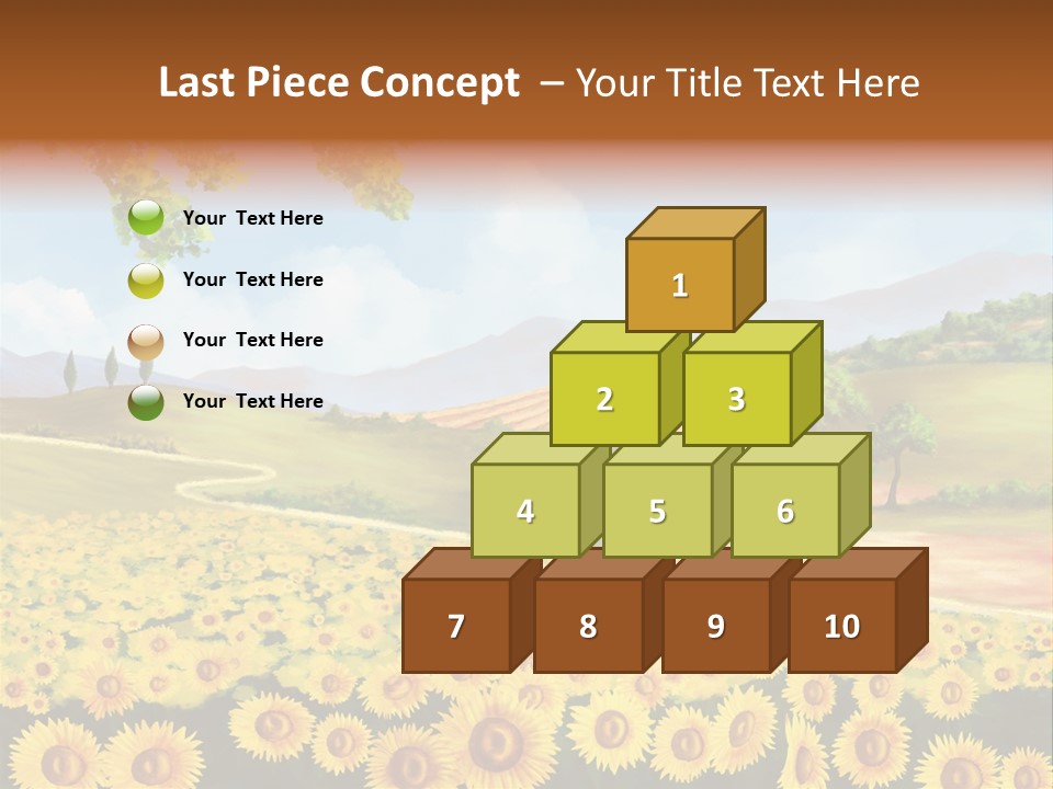 Rural Tuscany House PowerPoint Template