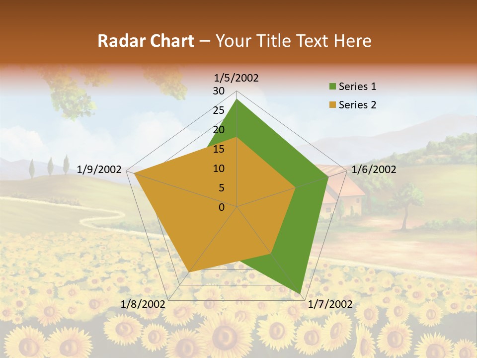 Rural Tuscany House PowerPoint Template