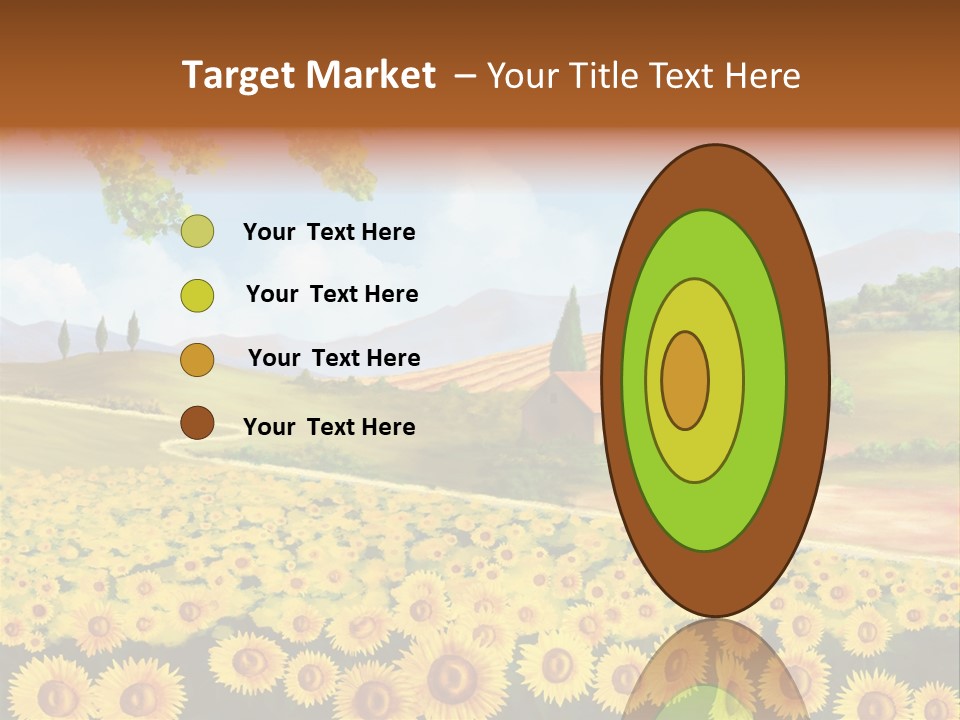 Rural Tuscany House PowerPoint Template