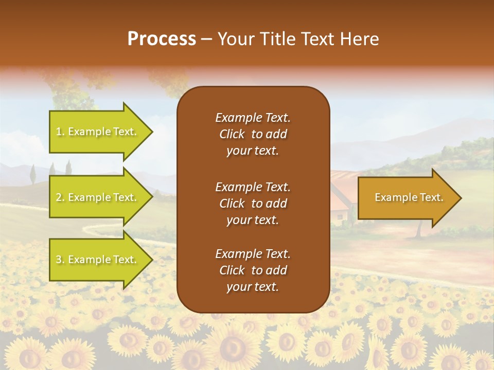 Rural Tuscany House PowerPoint Template