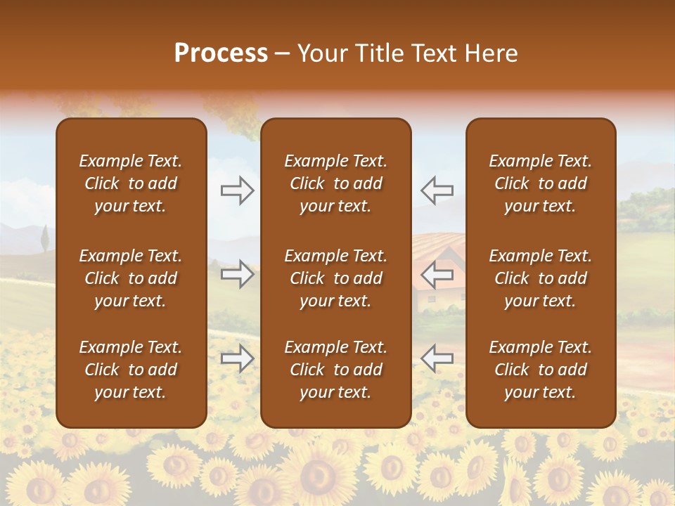 Rural Tuscany House PowerPoint Template